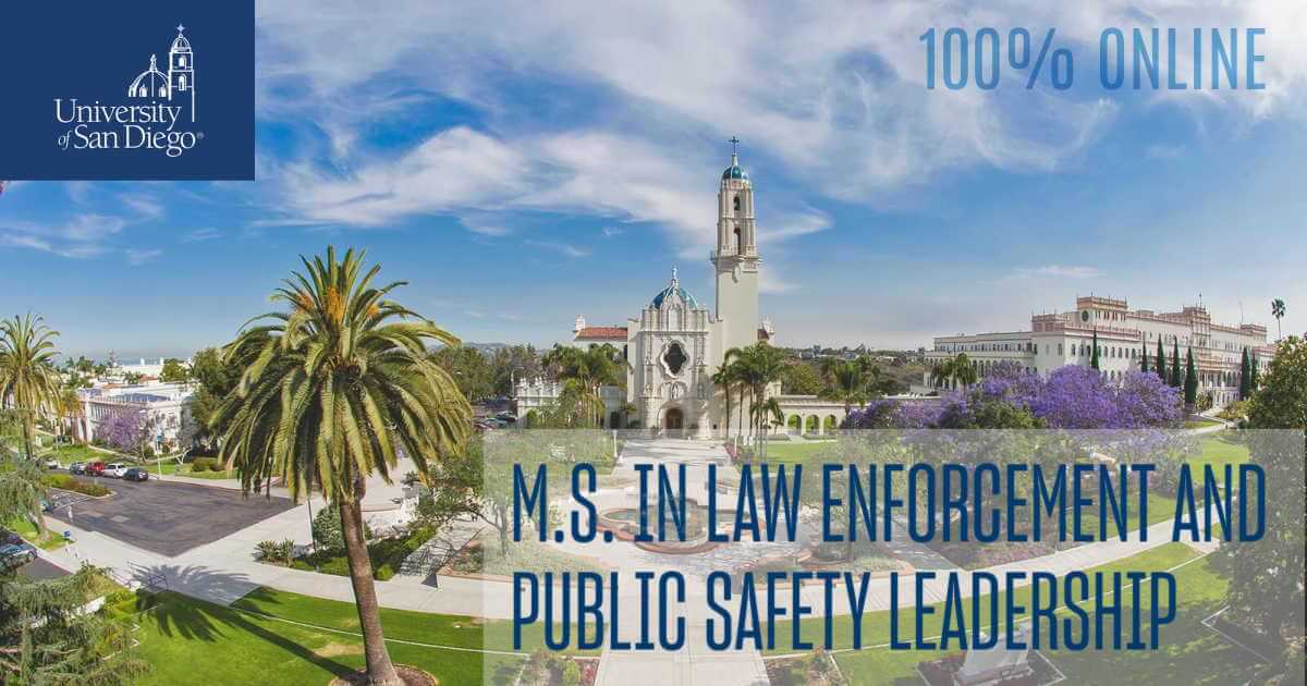 USD LEPSL Online Master’s Law Enforcement Public Safety Leadership