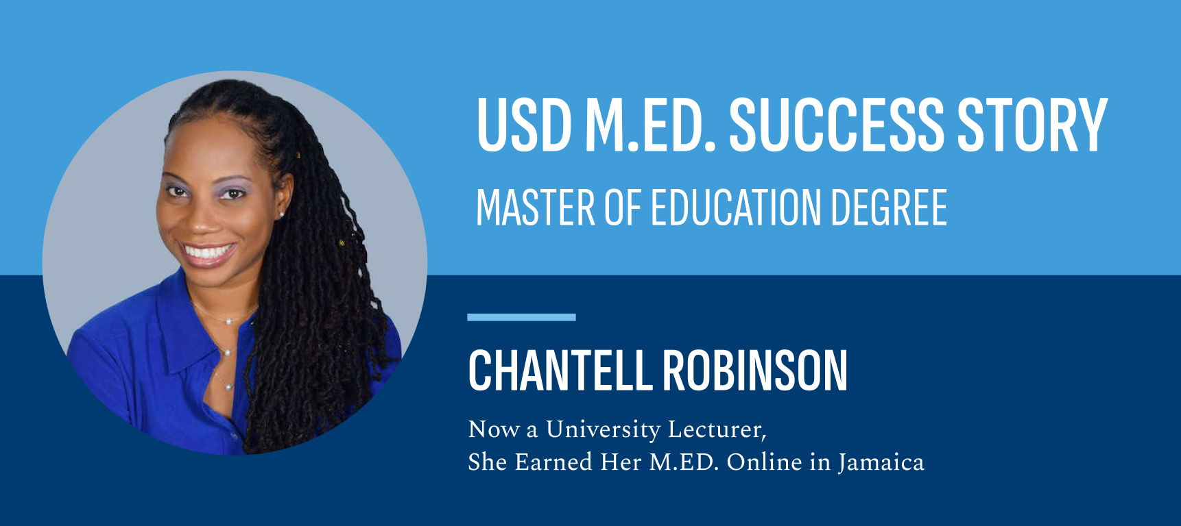 Preview image of Special Education is Her Passion: USD MEd Grad Now Teaching in Jamaica