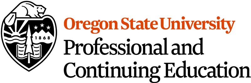 Oregan State University Professional and Continuing Education logo