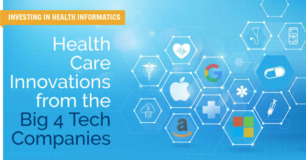 Health Care Innovations from the Big 4 Tech Companies