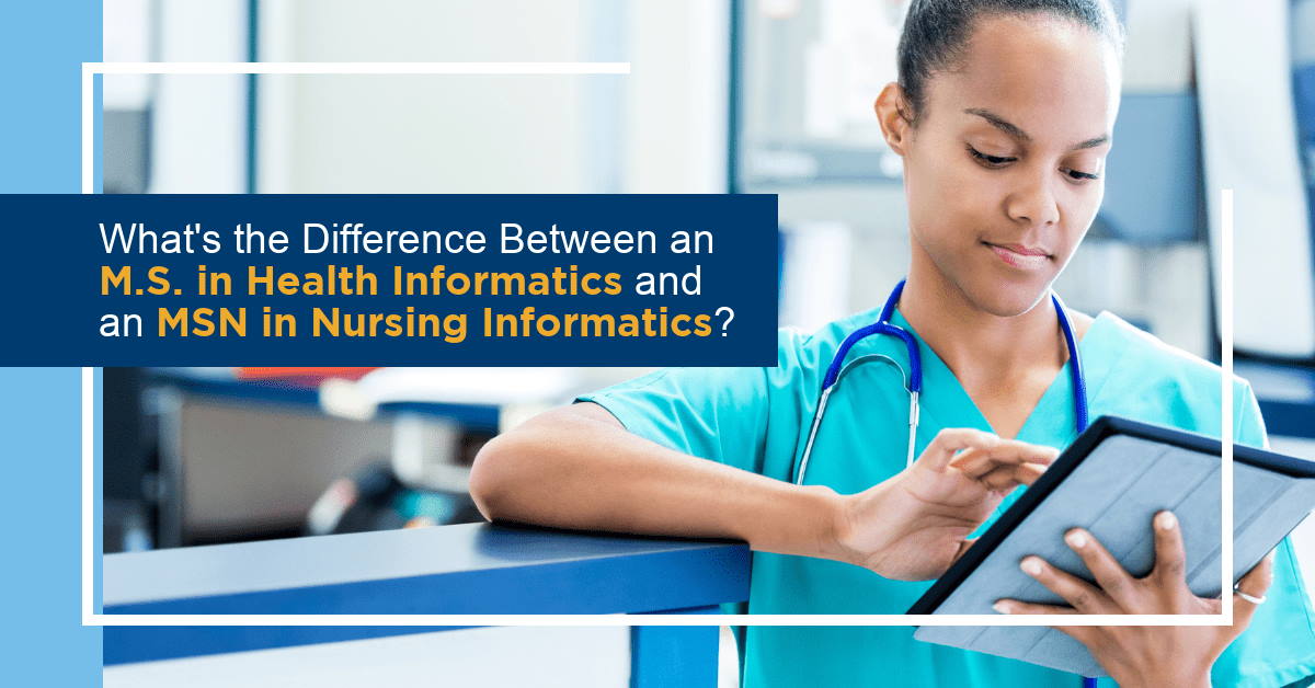 Examples of Informatics in Nursing - Apply Your MS Health Informatics