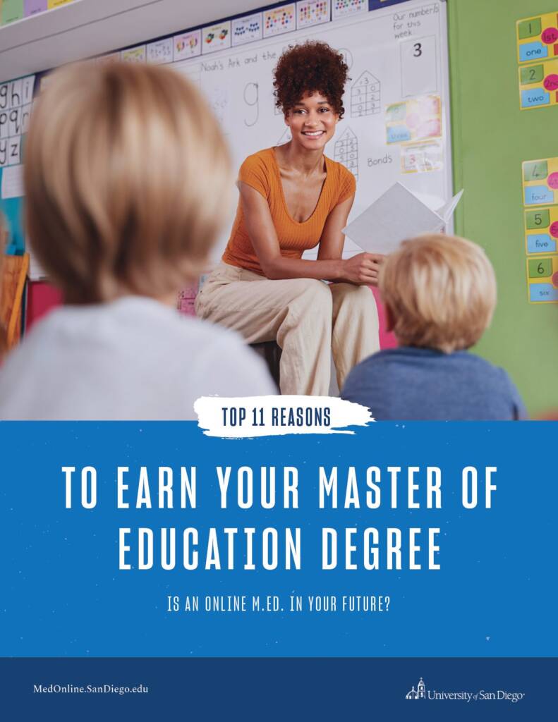 USD - Top 11 Reasons to Earn Your Master of Education Degree - eBook