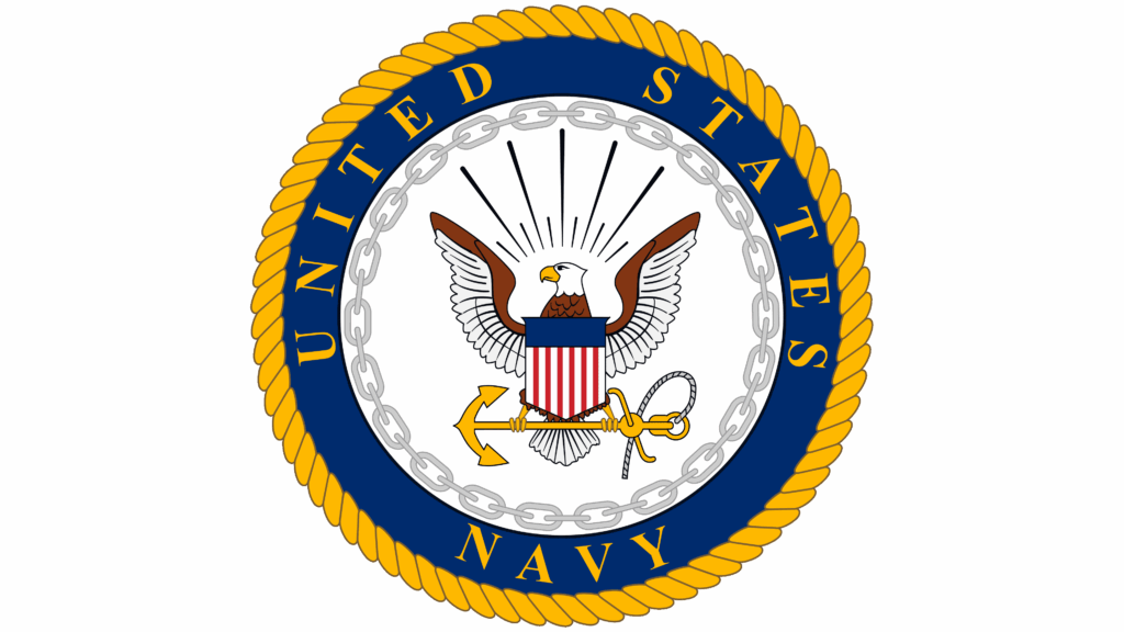 United States Navy logo for where AAI students work