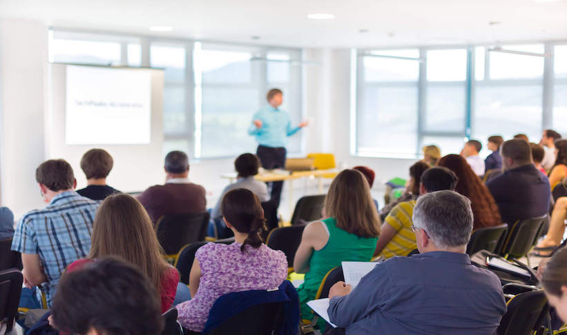 Speaker-at-Business-convention-and-Presentation.-Audience-at-the-conference-hall.