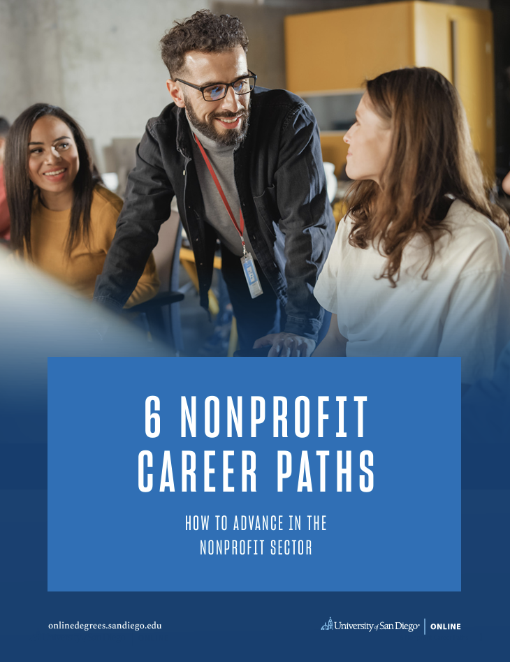 6 Nonprofit Career Paths ebook cover