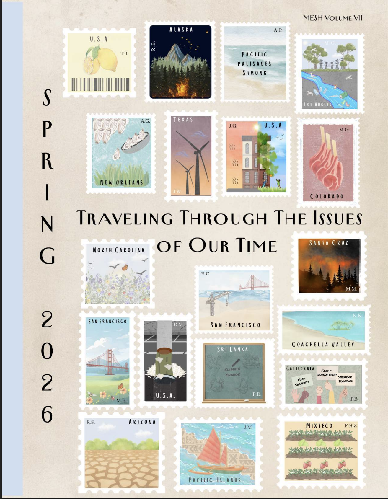 Traveling Through The Issues of Our Time - MSESH Volume VII cover