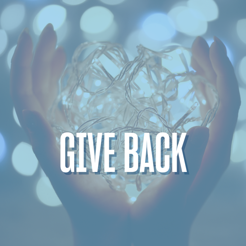 Give back