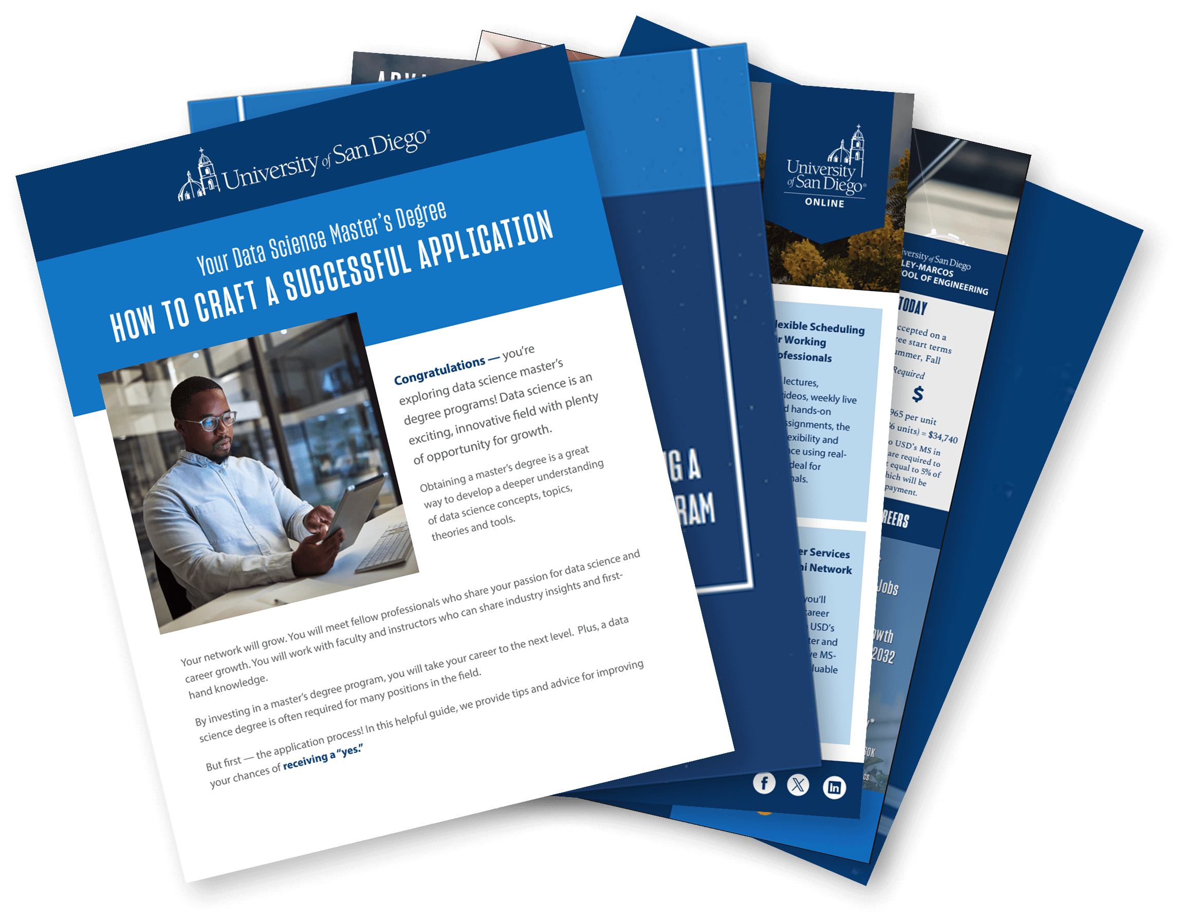 USD’s MS in Applied Data Science downloadable Packet Preview