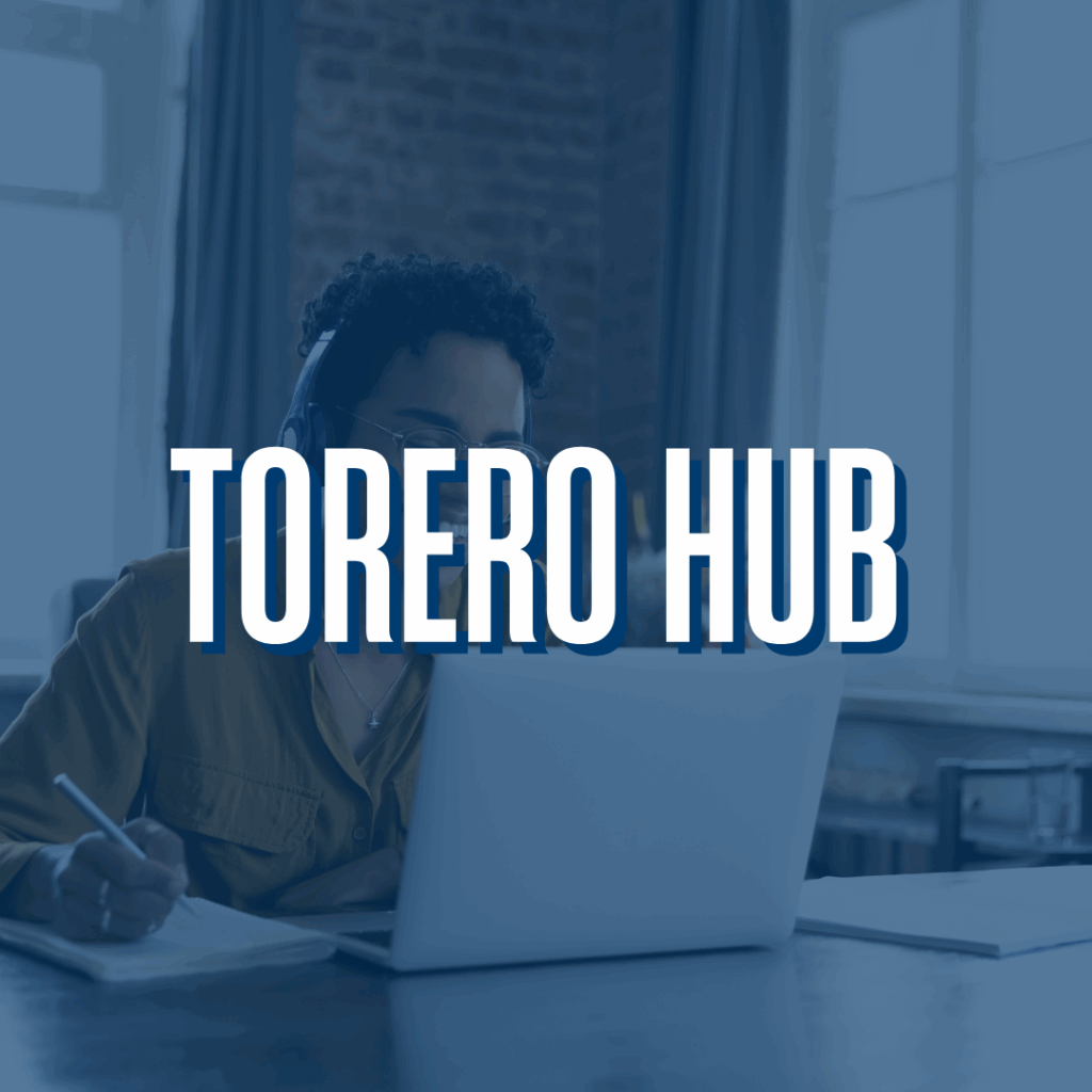 Link to the Univeristy of San Diego's torero hub