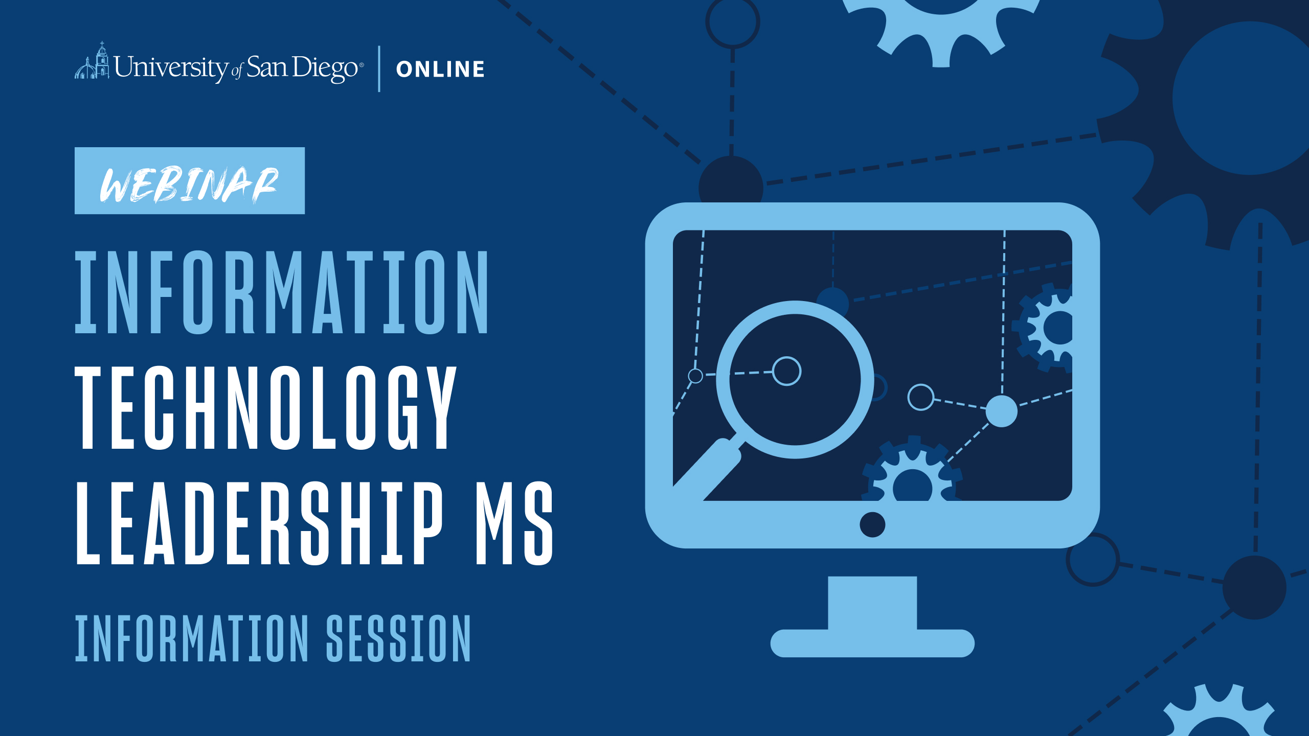 information technology leadership information session webinar