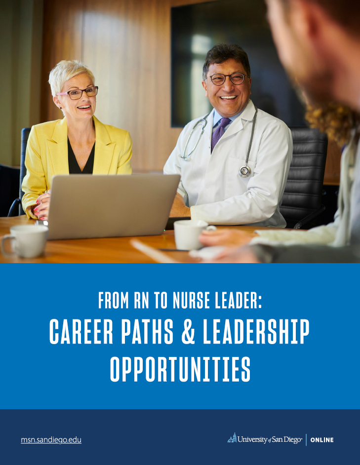 cover of ebook titled From RN to nurse leader: career paths and leadership opportunities