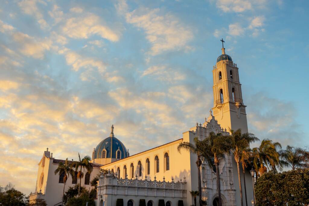 Scenic photo of University of San Diego's Campus