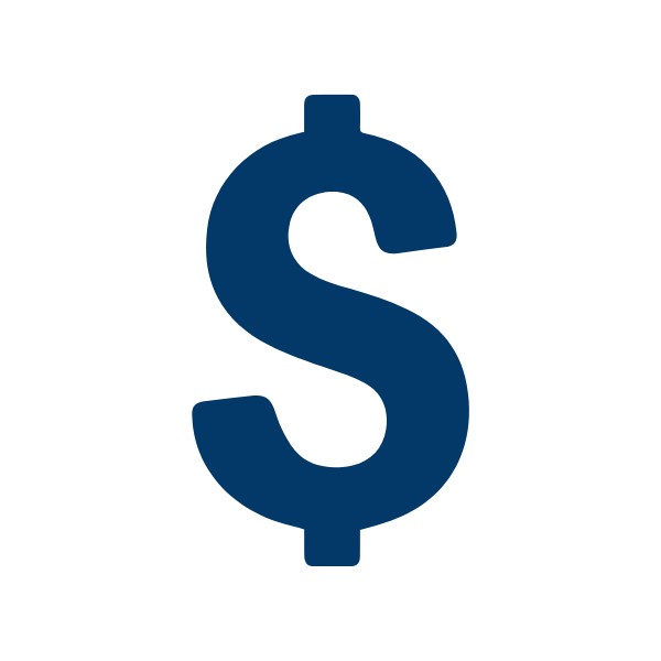 Dollar sign icon