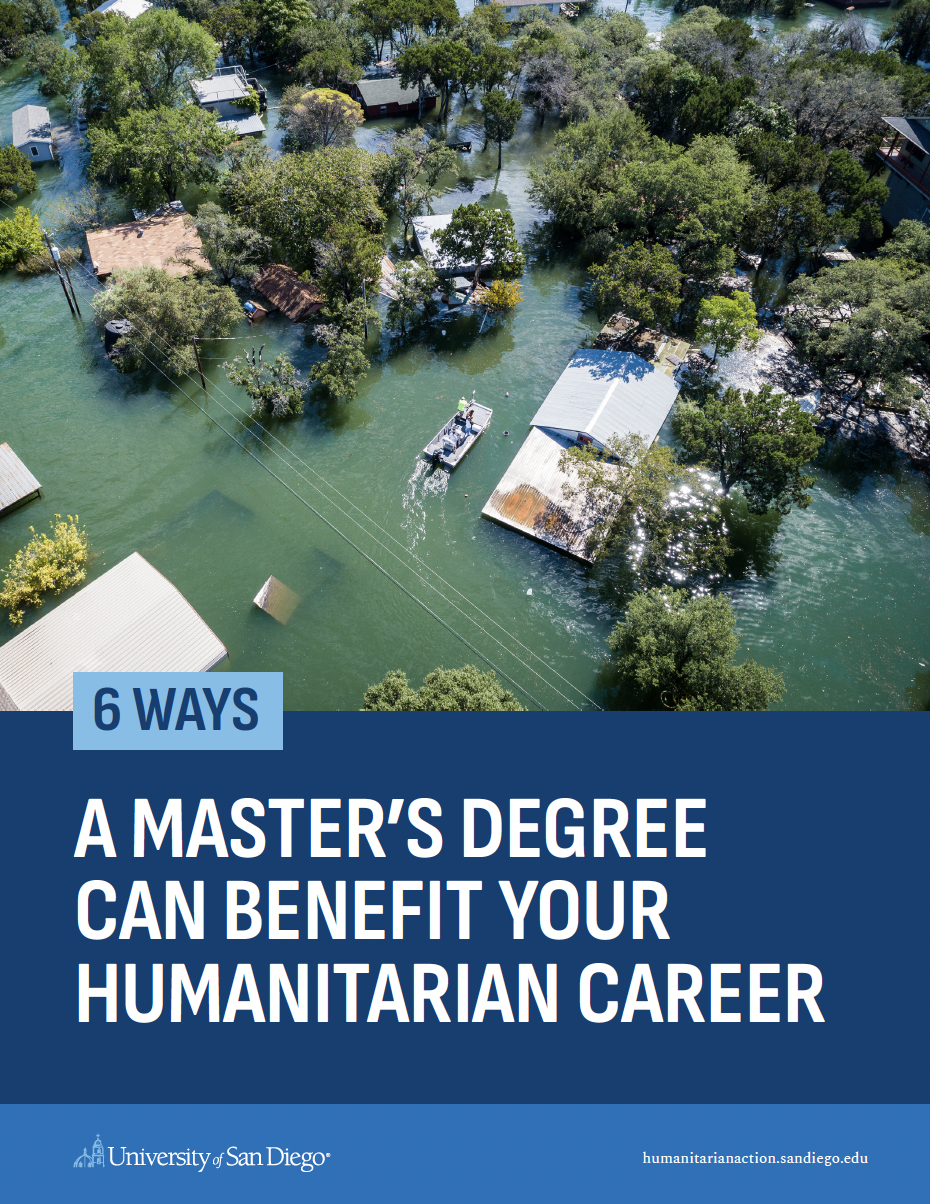 Cover of 6 Ways a Master's Degree Can Benefit Your Humanitarian Career