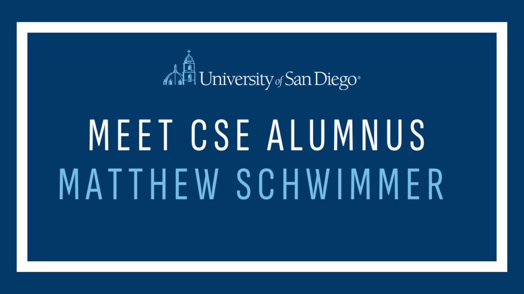 Meet CSE Alumnus Matthew Schwimmer blog post image
