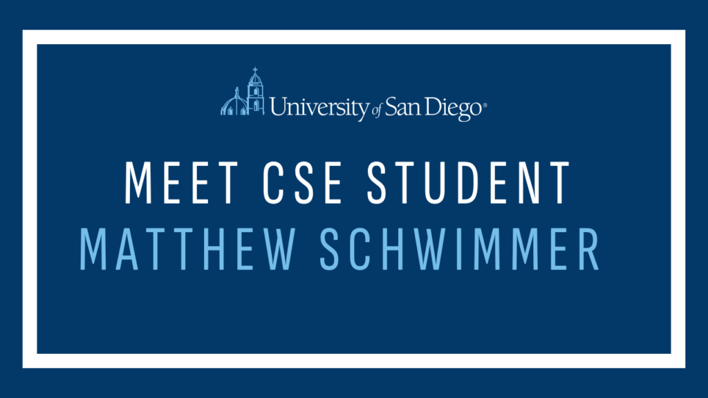 Meet CSE Student Matthew Schwimmer title image